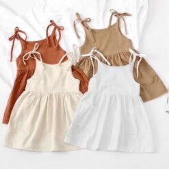 little-girl-wearing-summer-solid-cotton-sleeveless-toddler-girl-dress