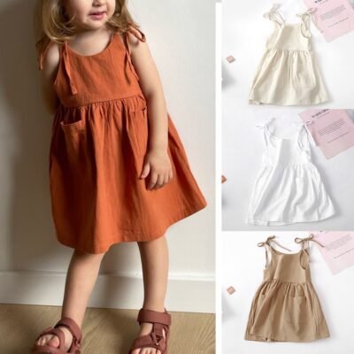little-girl-wearing-summer-solid-cotton-sleeveless-toddler-girl-dress