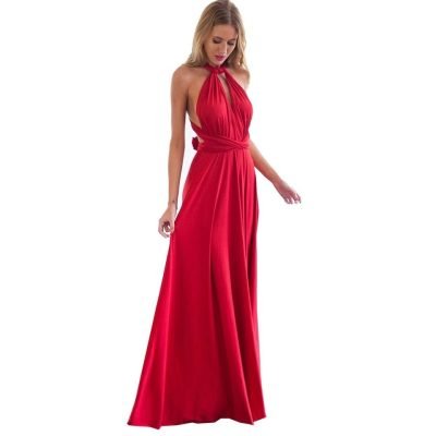 woman-wearing-multiway-wrap-convertible-maxi-dress