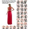 woman-wearing-multiway-wrap-convertible-maxi-dress