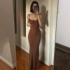 woman-wearing-satin-slip-sleeveless-bodycon-maxi-dress