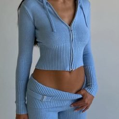 woman-wearing-knitted-zipper-hooded-sweater-and-pants